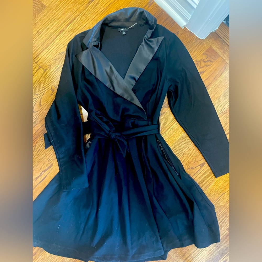 Torrid Black Tuxedo Cocktail/Party Dress, size XL